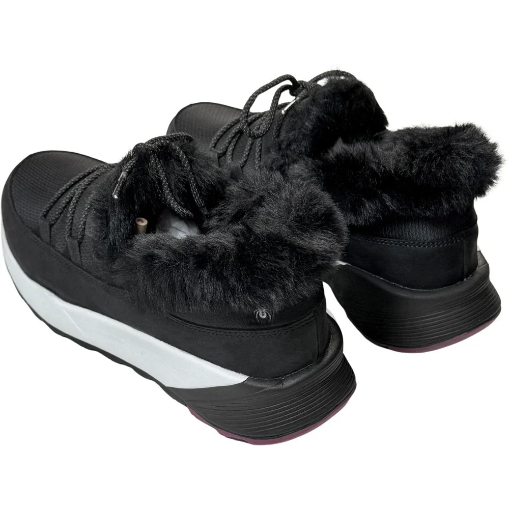 Spyder Aggie Shoes - NEW Womens Size 8.5 Black / White - #48998-FLR